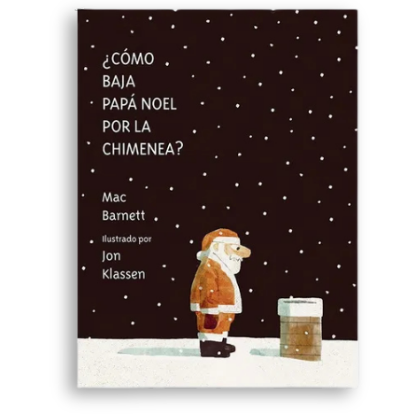 Cómo baja Papá Noel de la chimenea