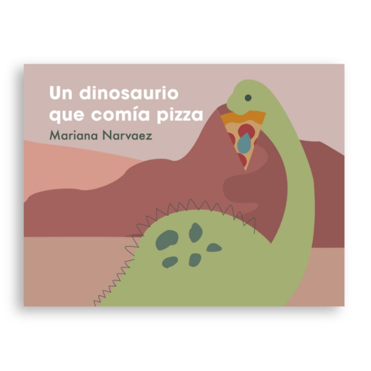 Un dinosaurio que comía pizza