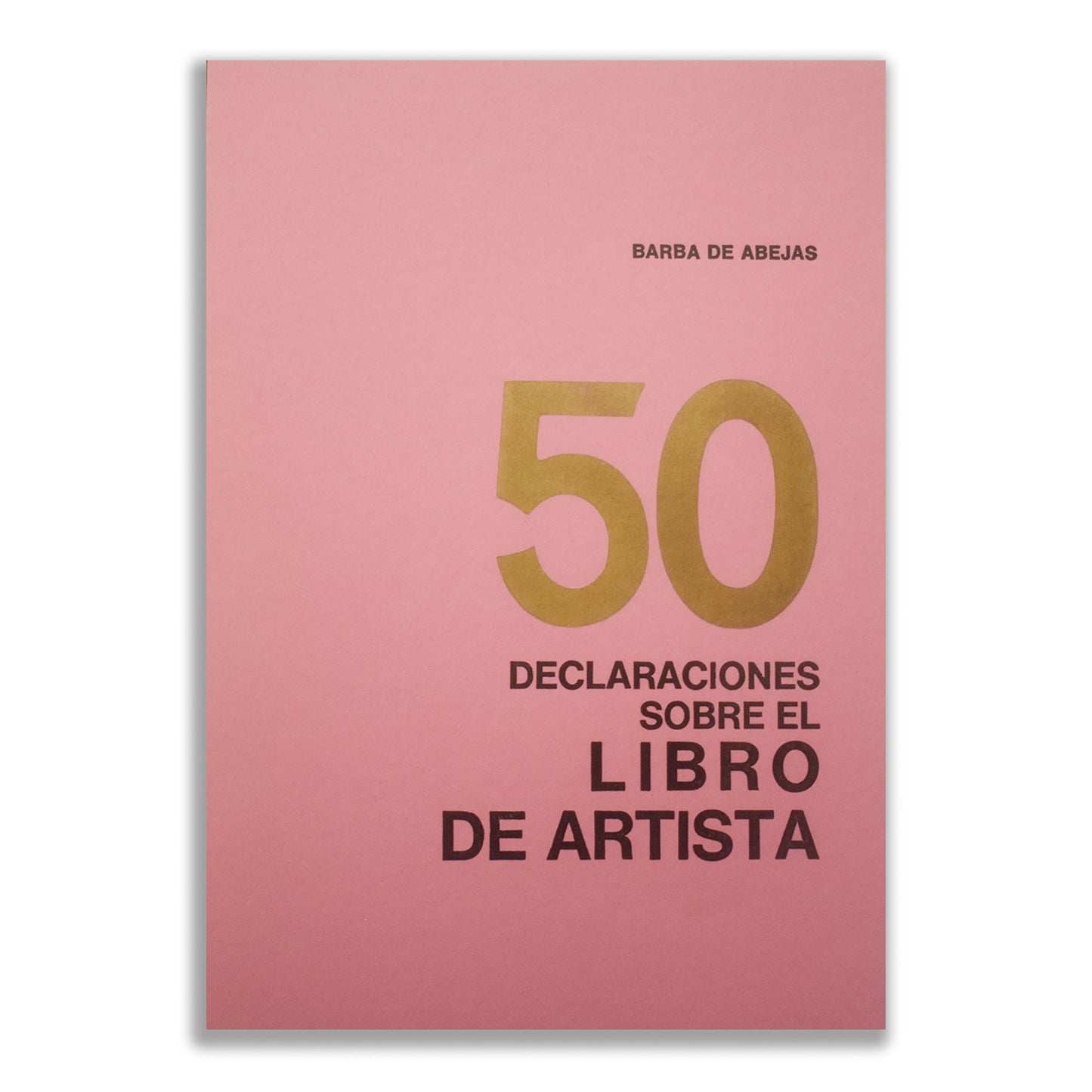 50 declaraciones sobre el libro de artista (N. 101)