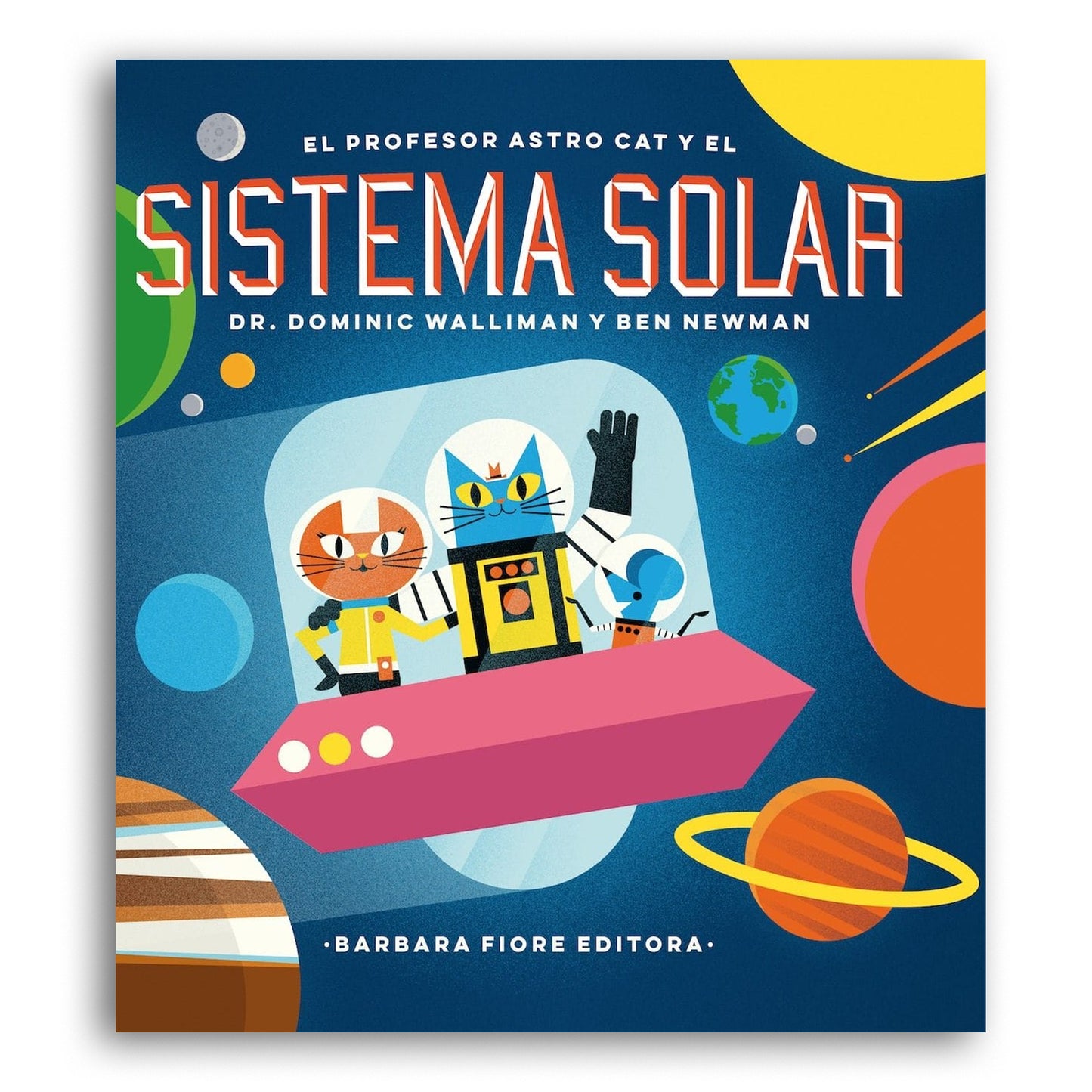El profesor Astro Cat y el sistema solar