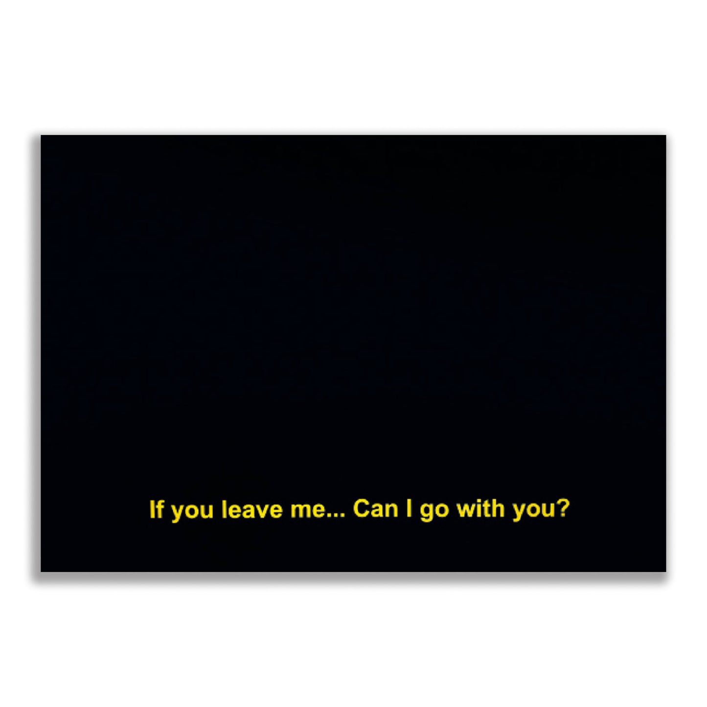 Artemio, if you leave me