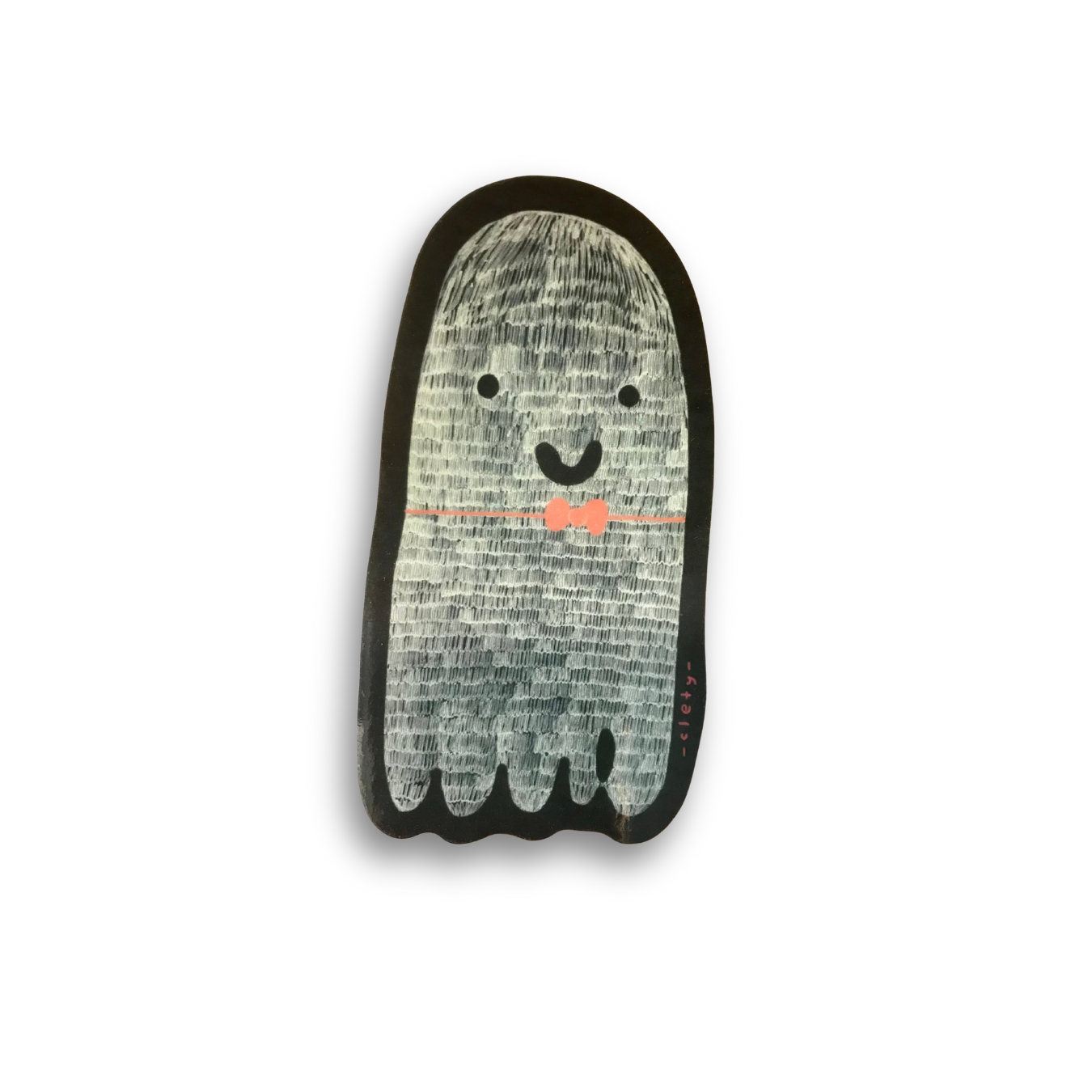 Sticker fantasma "glow" Leticia Ramírez