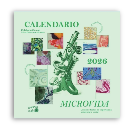 Calendario 2026 Microvida Colectiva Hipocampo de Flores