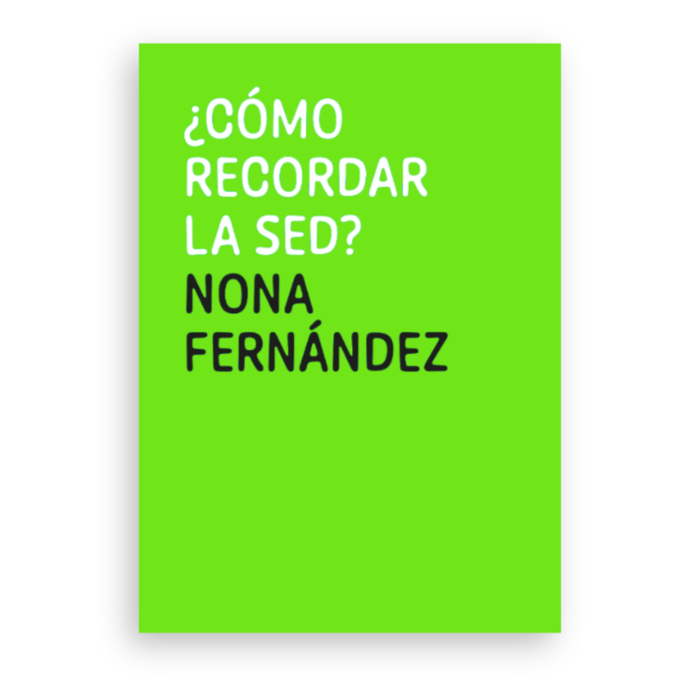 Cómo recordar la sed