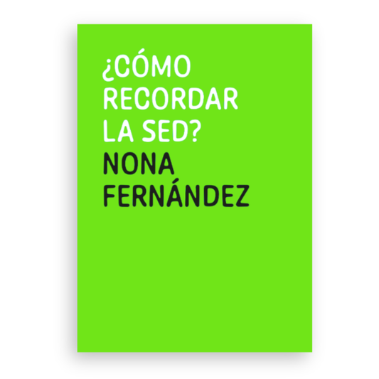 Cómo recordar la sed