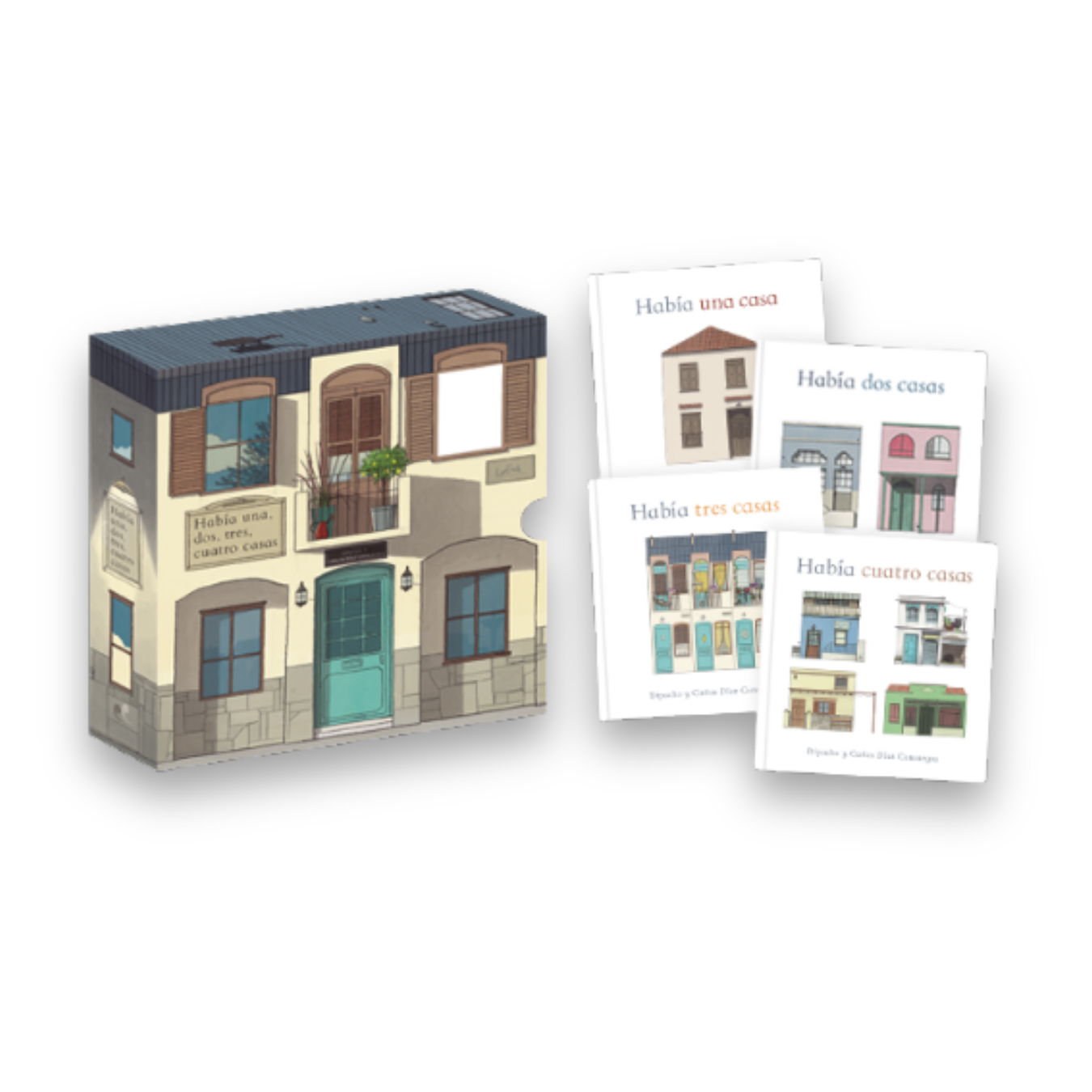 Había una, dos, tres, cuatro casas