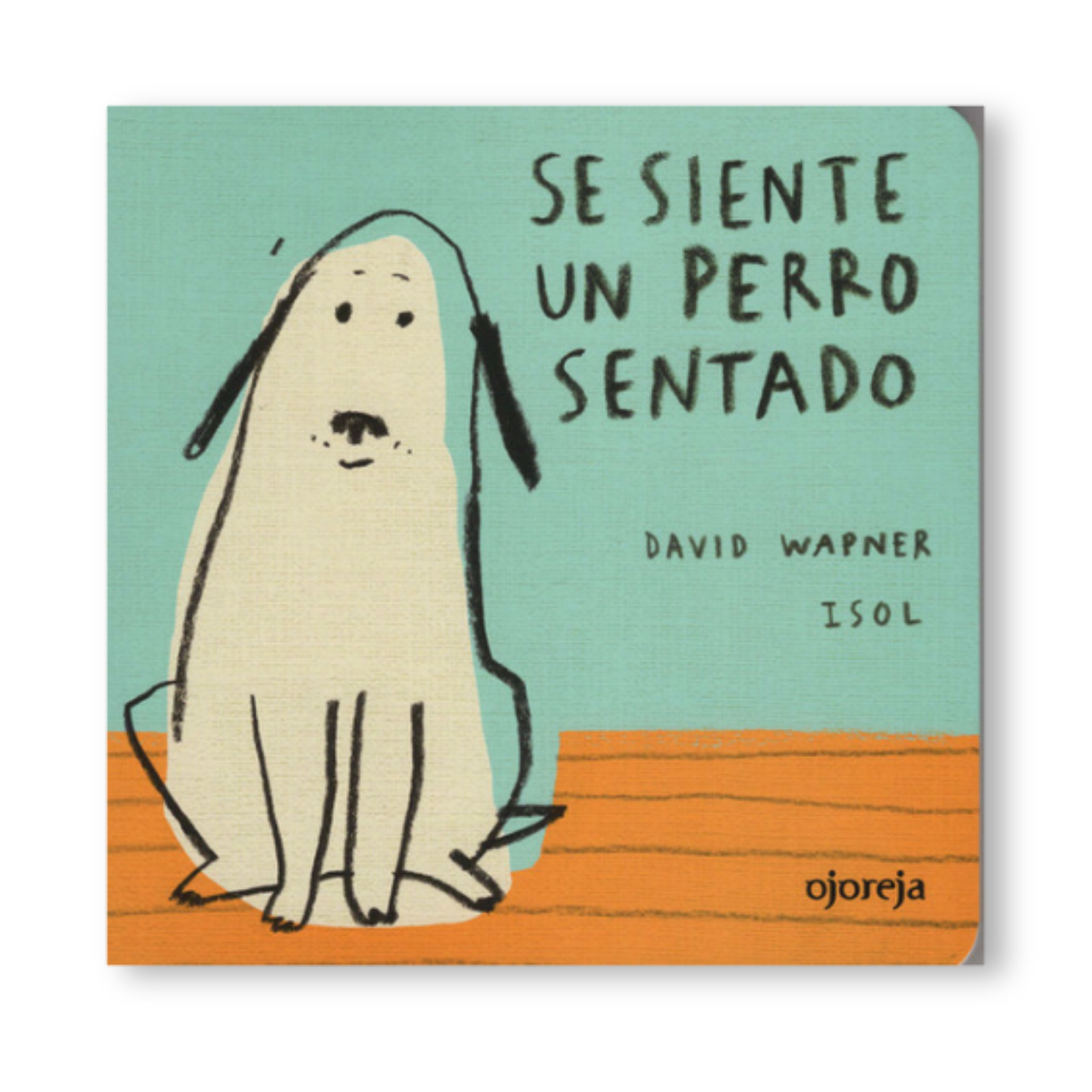 Se siente un perro sentado