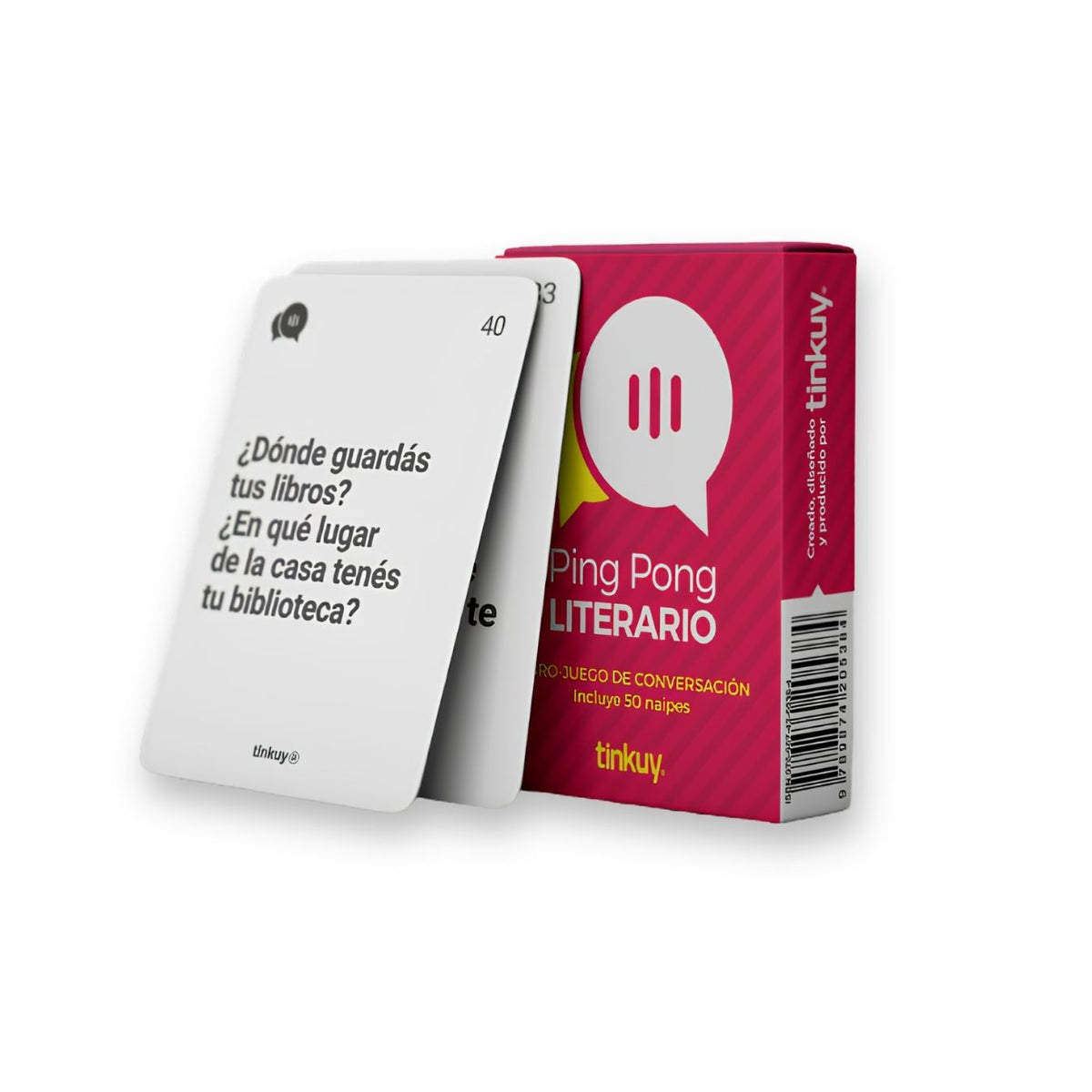Juego Ping pong literario
