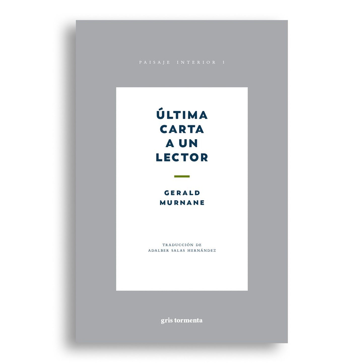 Ultima carta a un lector