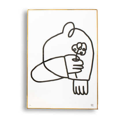Flatboy Pieza Enmarcada Metal
