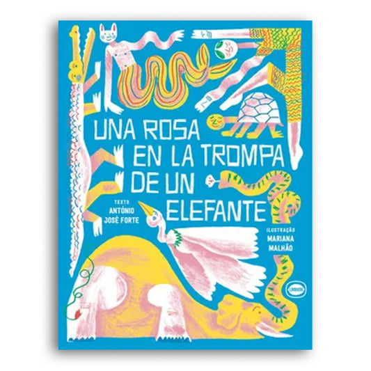 Una rosa en la trompa de un elefante